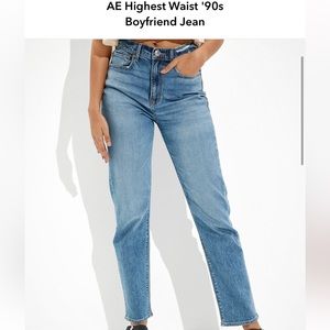 90s high waist boyfriend jeans